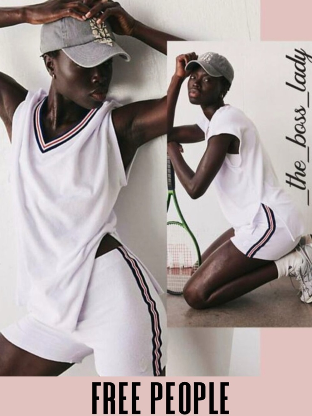 Free People Movement set top and shorts co-ord matching set Medium two-piece